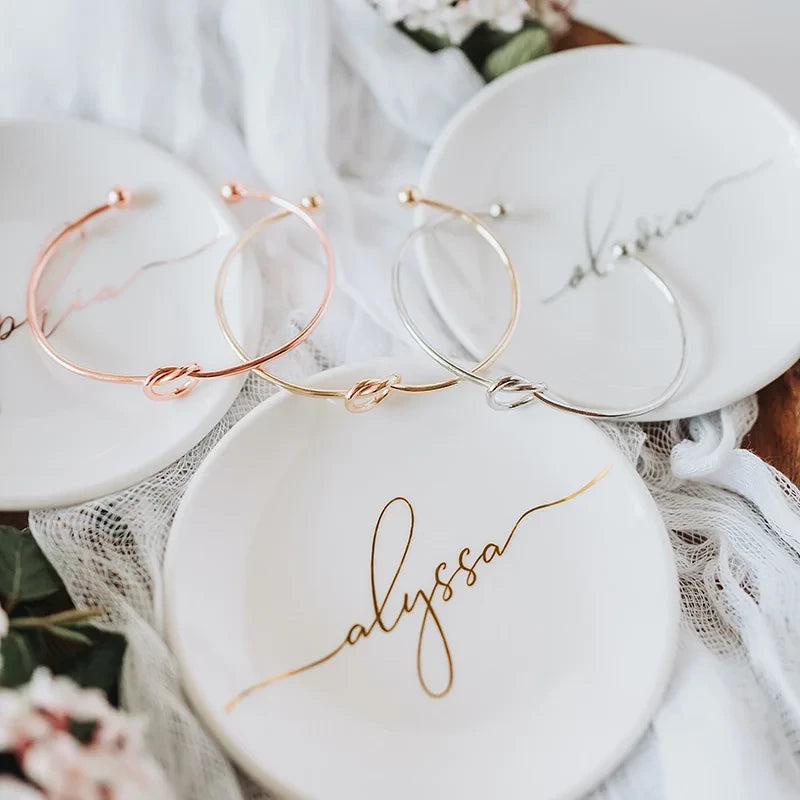 Personalised Wedding Jewellery Ring Bowl I'm Getting Married.