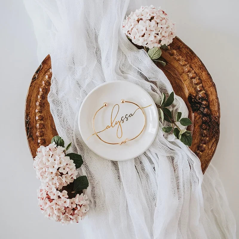 Personalised Wedding Jewellery Ring Bowl I'm Getting Married.