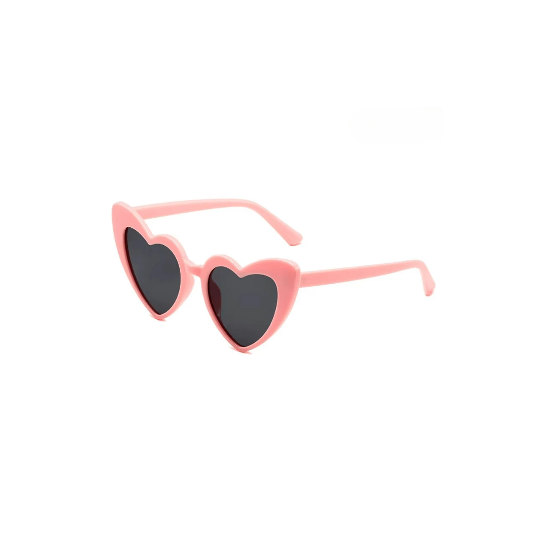 Retro Heart White and Pink Wedding Day Sunglasses I'm Getting Married.