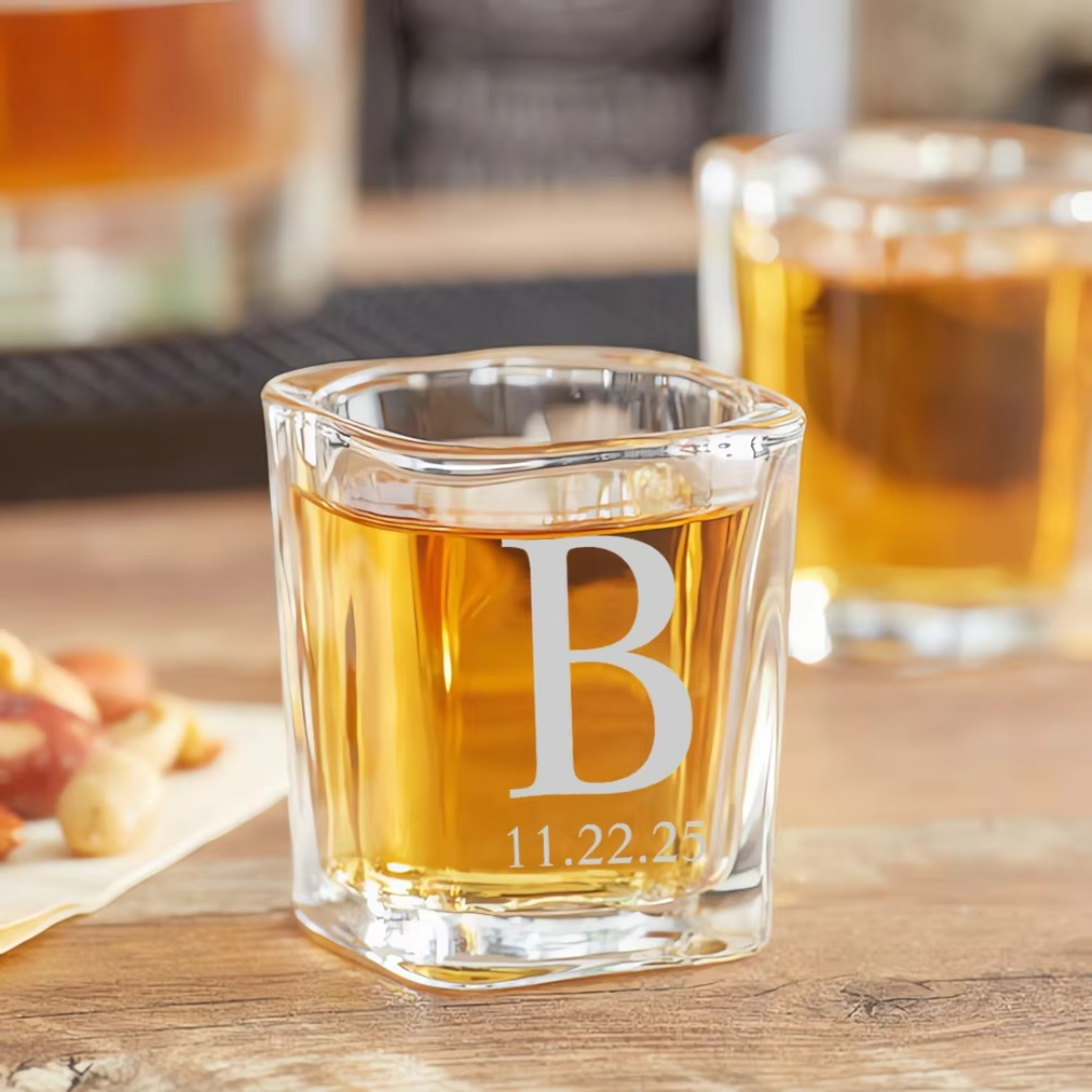 Personalised Wedding Shot Glasses I'm Getting Married.