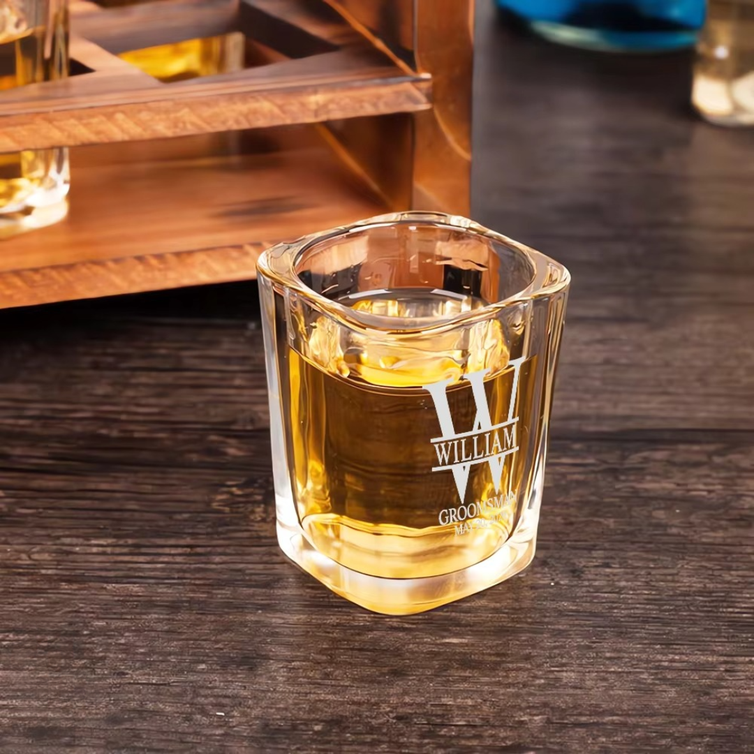 Personalised Wedding Shot Glasses I'm Getting Married.