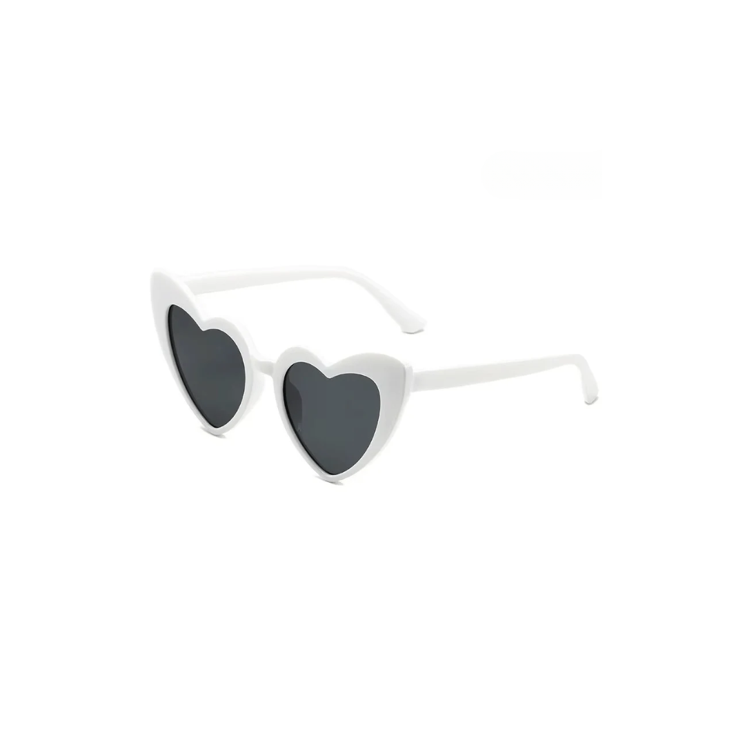 Retro Heart White and Pink Wedding Day Sunglasses I'm Getting Married.