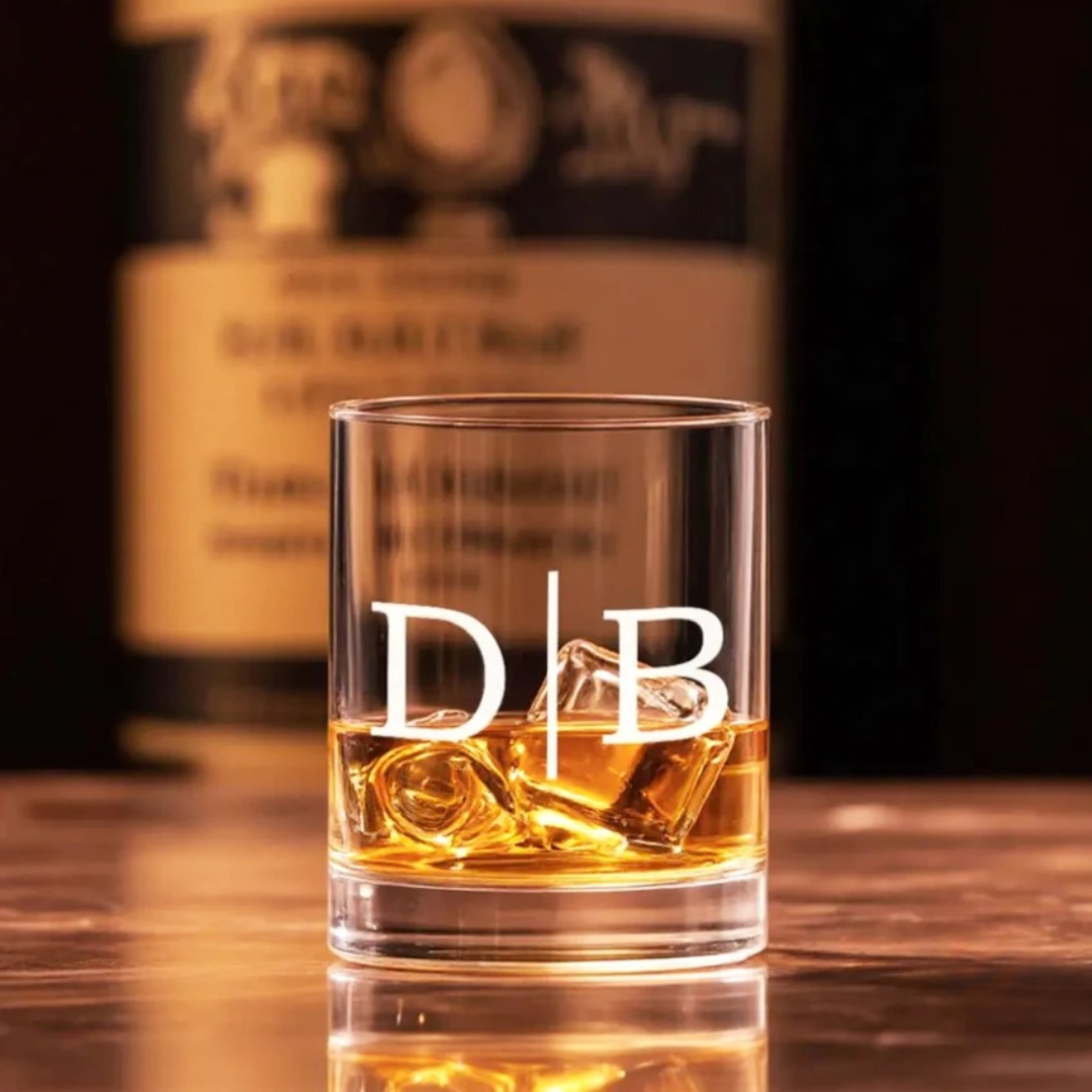 Personalised Groomsmen Whiskey Glass I'm Getting Married.