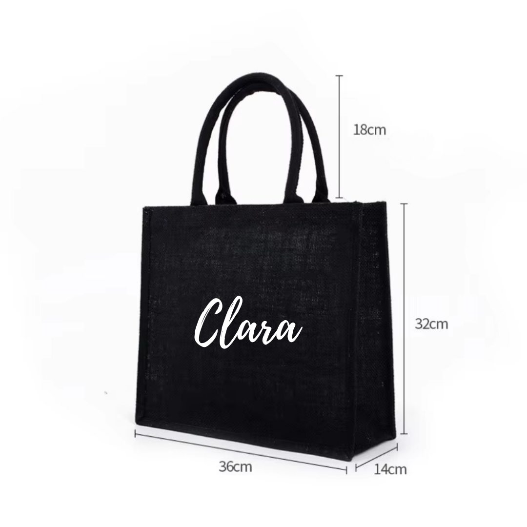 Canvas Bridesmaid Personalised Tote Bag I'm Getting Married.