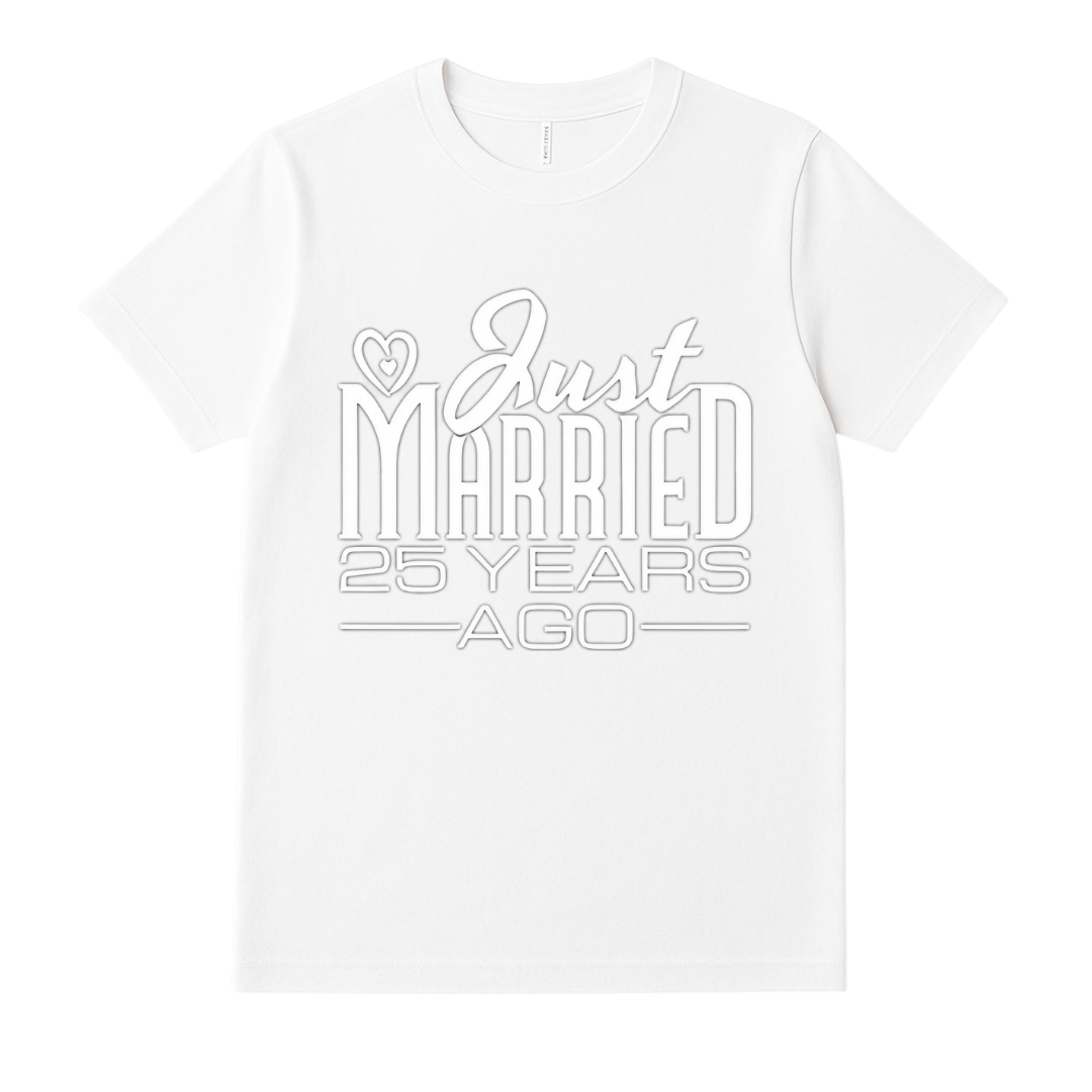 Just Married 25 Years Ago - Anniversary Shirt I'm Getting Married.
