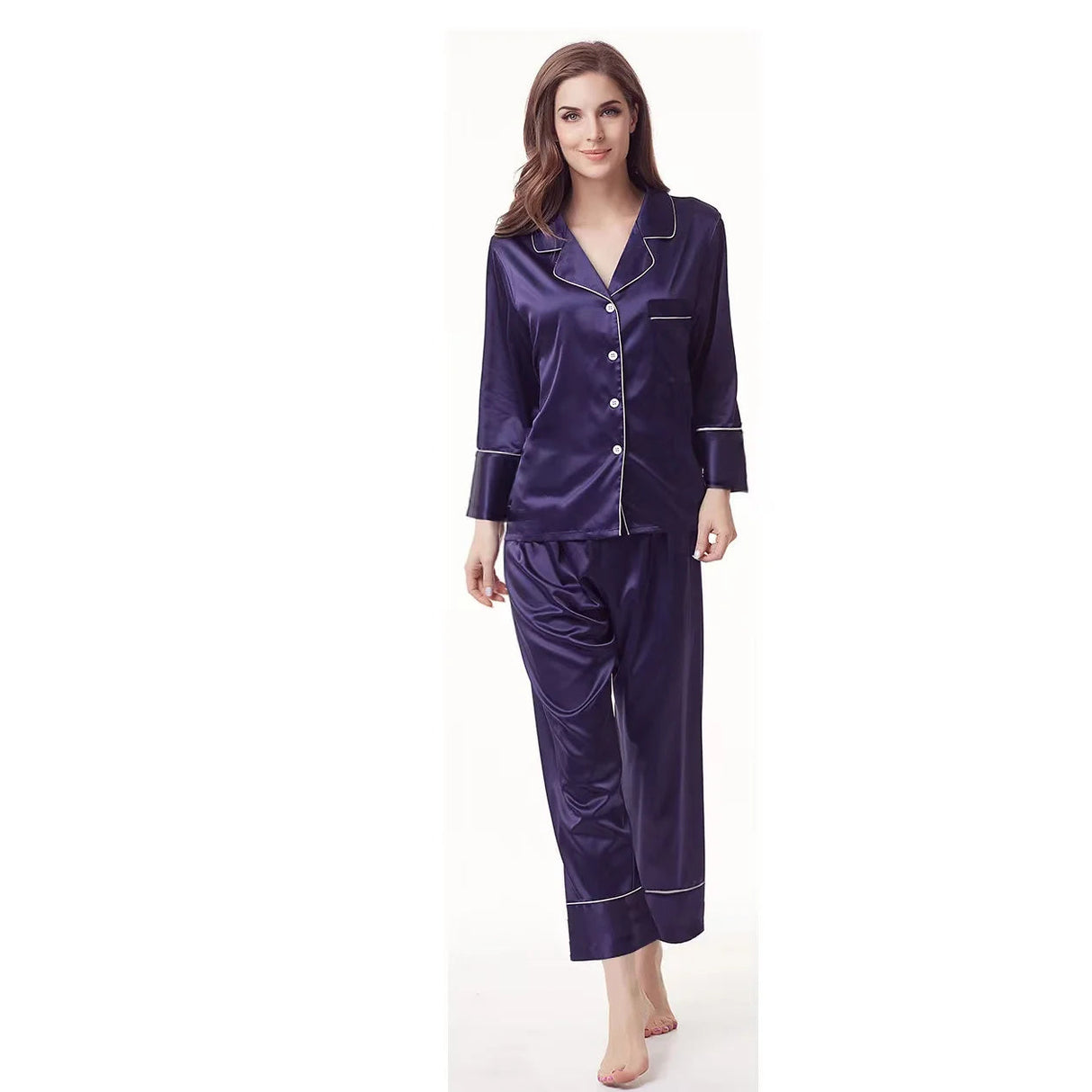 Personalised Satin Bride & Bridesmaid Pyjama Set I'm Getting Married.