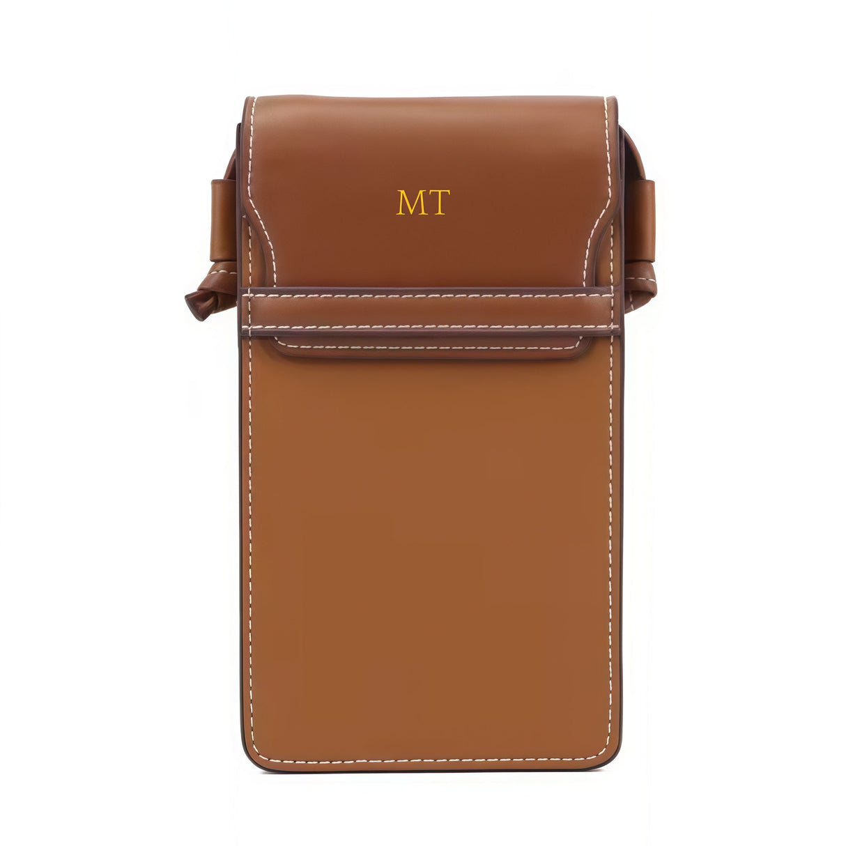 Personalised Leather Phone Crossbody Bag I'm Getting Married.