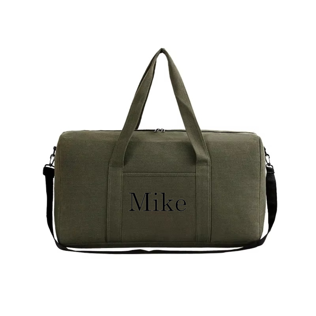Personalised Weekender Travel Duffle Bag I'm Getting Married.