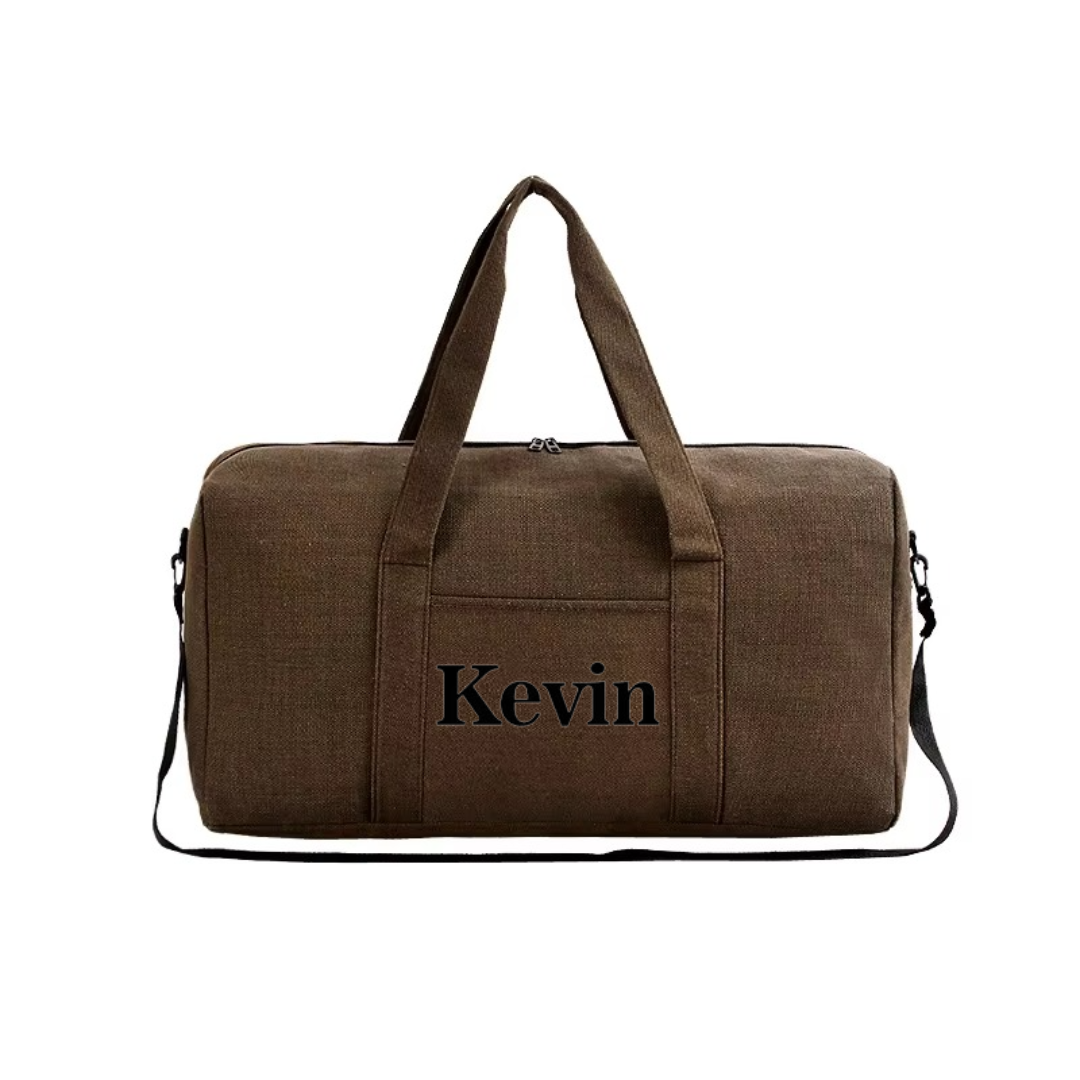 Personalised Weekender Travel Duffle Bag I'm Getting Married.