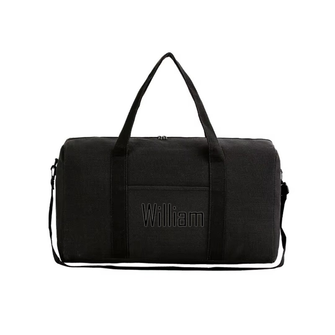 Personalised Weekender Travel Duffle Bag I'm Getting Married.