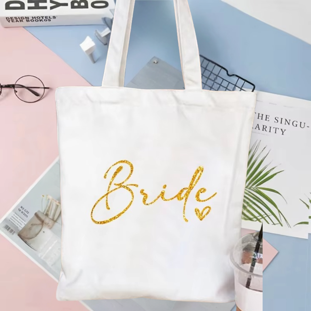 Team Bride Bachelorette Party Tote Bag I'm Getting Married.