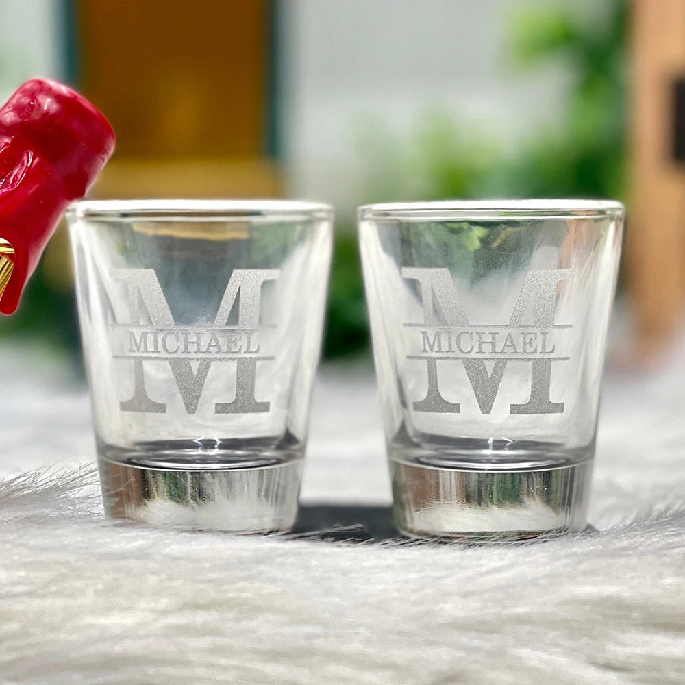 Personalised Shot Glasses for Wedding Day Toast I'm Getting Married.