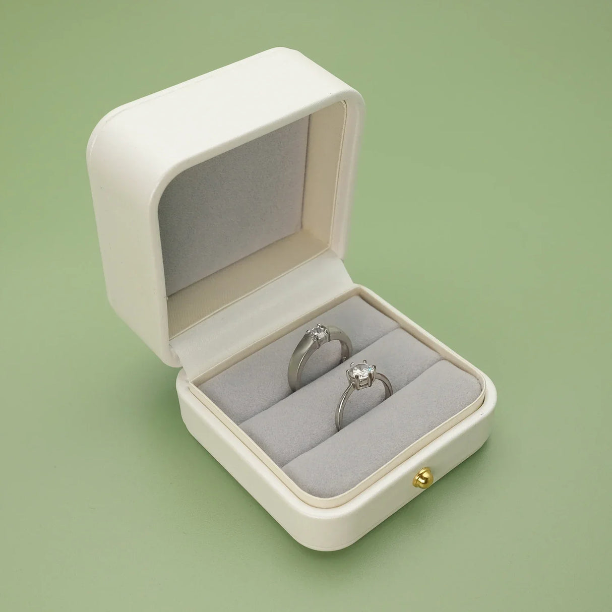 Personalised Wedding Ring Bearer Box - 2 Rings I'm Getting Married.