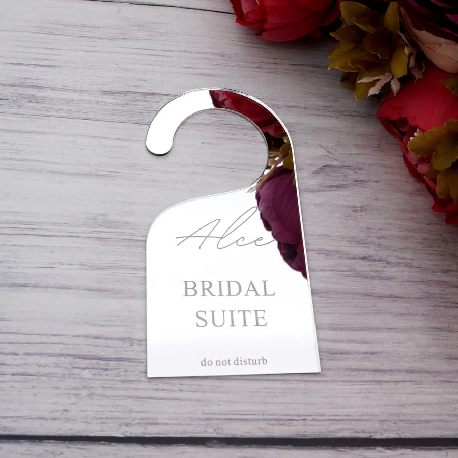 Personalised Wedding Door Sign – Do Not Disturb Hanging Sign I'm Getting Married.