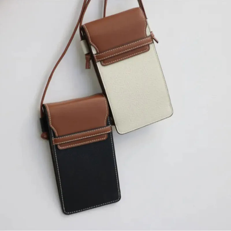Personalised Leather Phone Crossbody Bag I'm Getting Married.