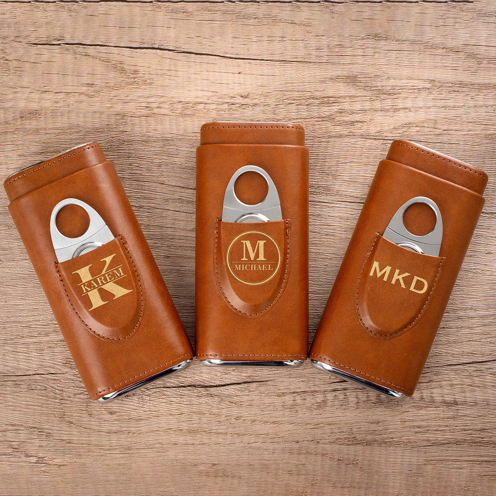 Personalised Groomsmen Cedar Wood Lined Cigar Humidor I'm Getting Married.