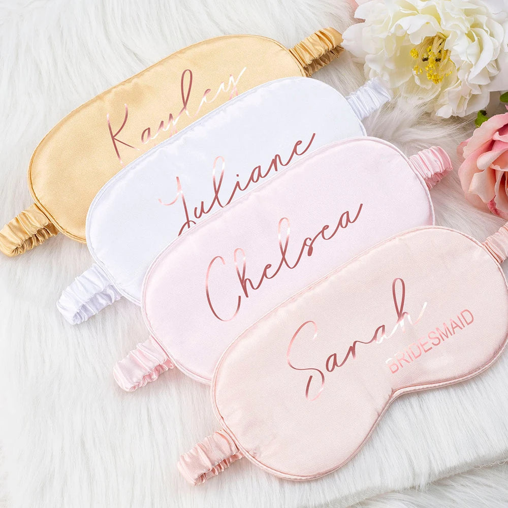Personalised Satin Eye Mask I'm Getting Married.