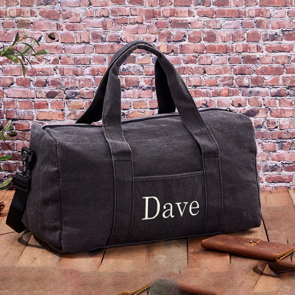 Personalised Weekender Travel Duffle Bag I'm Getting Married.