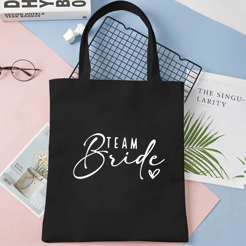 Team Bride Bachelorette Party Tote Bag I'm Getting Married.