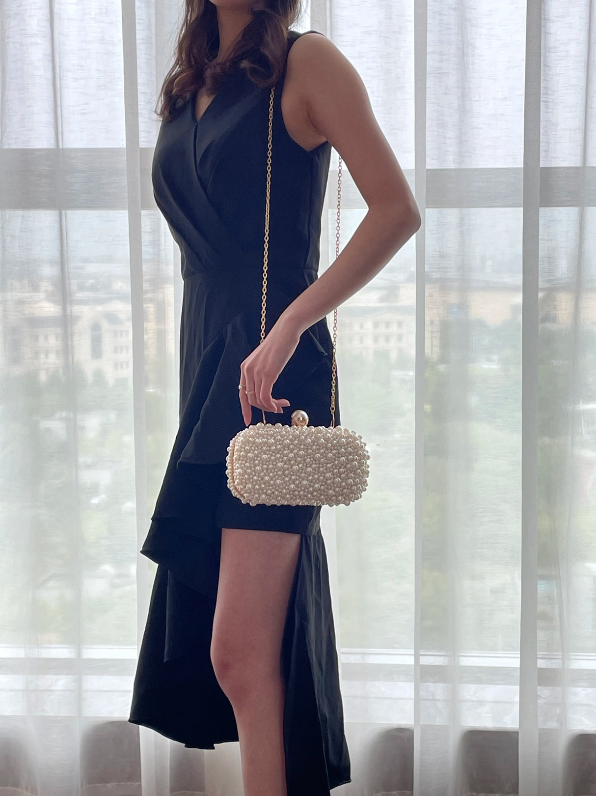 Luxury Crystal Beaded Evening Clutch Bag I'm Getting Married.