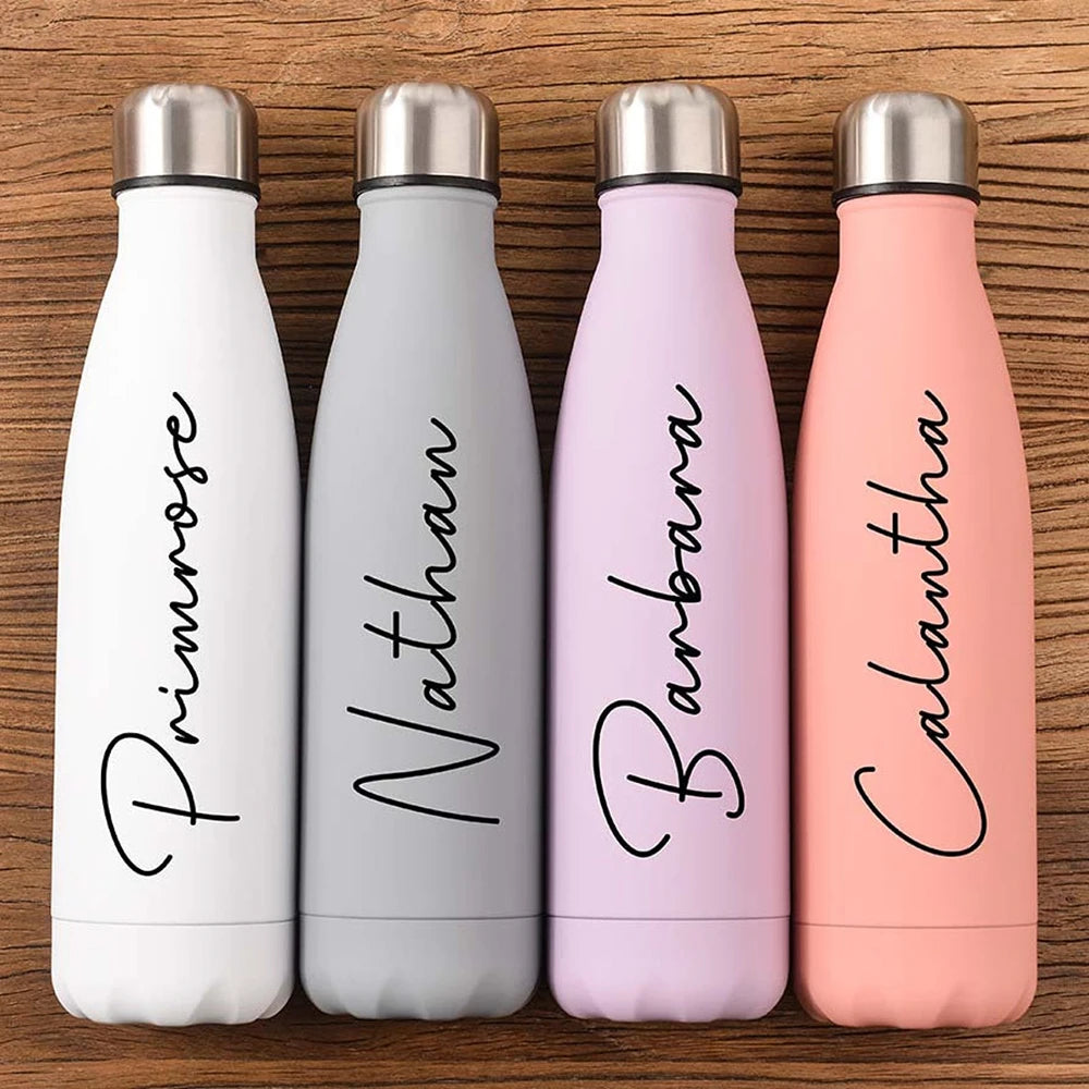 Personalised Stainless Steel Water Bottle I'm Getting Married.