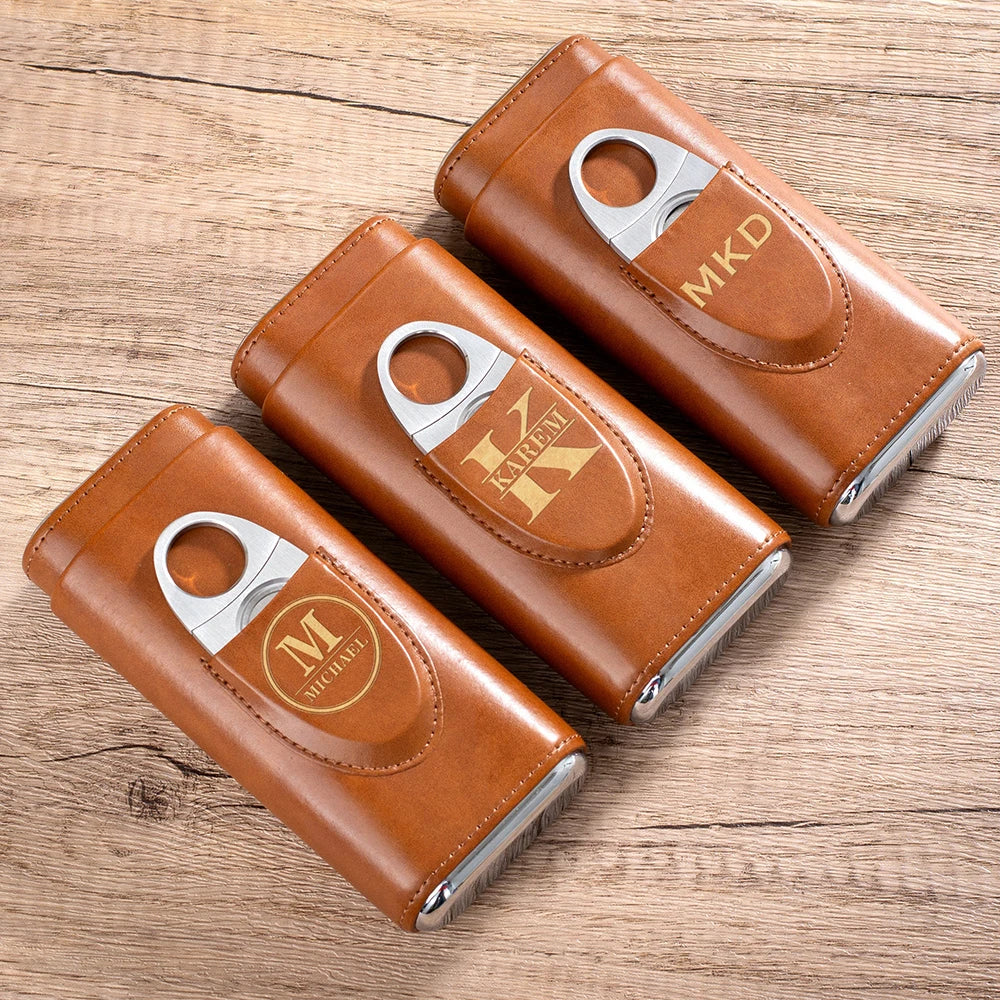 Personalised Groomsmen Cedar Wood Lined Cigar Humidor I'm Getting Married.