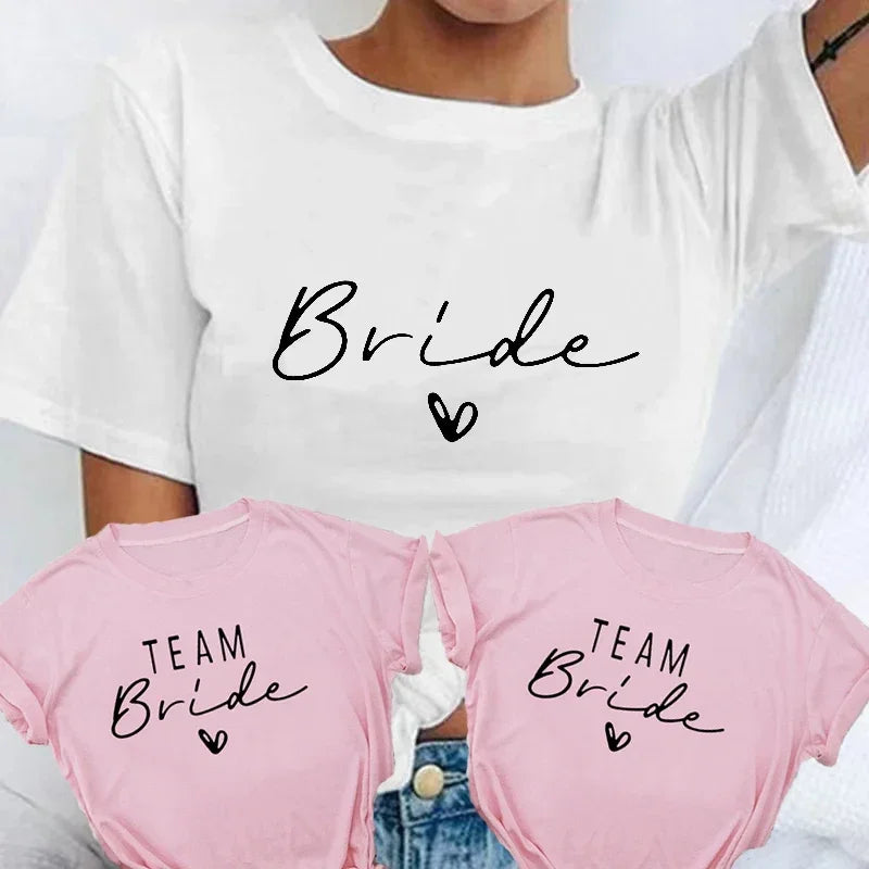 Team Bride T-Shirt โ Wedding Party & Hen Night Tee I'm Getting Married.