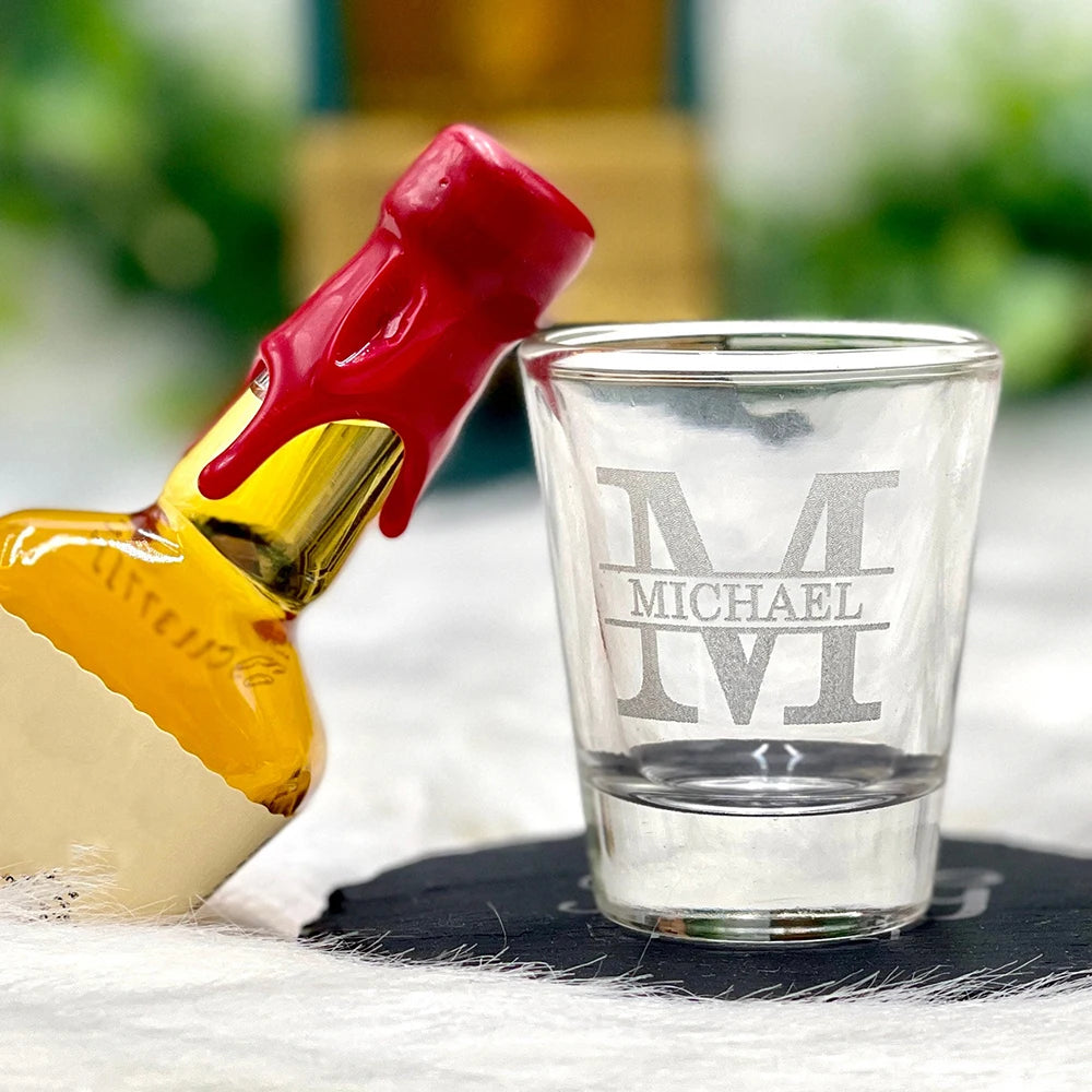 Personalised Shot Glasses for Wedding Day Toast I'm Getting Married.