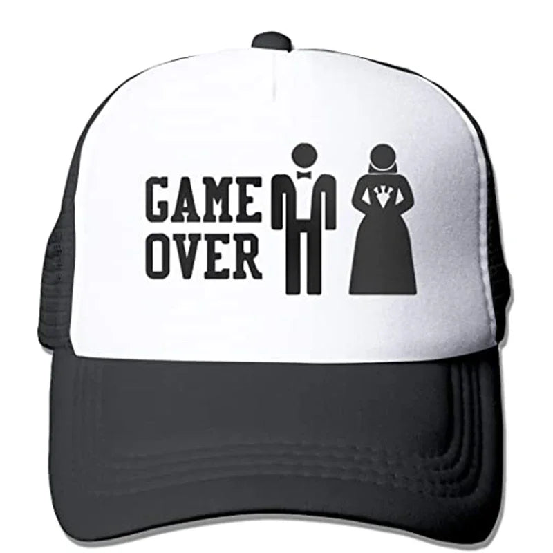 Groom Crew Game Over Cap I'm Getting Married.