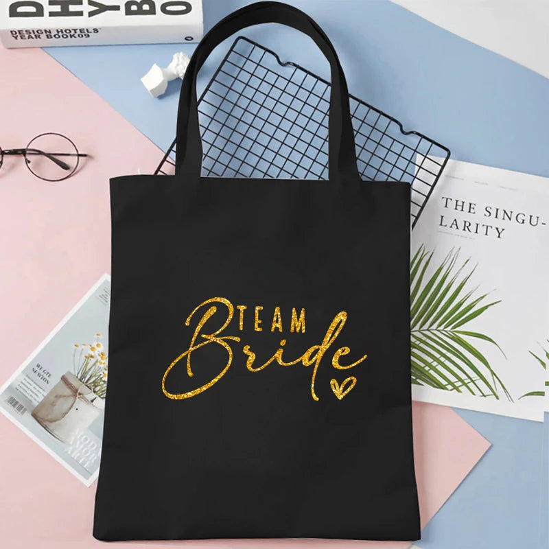 Team Bride Bachelorette Party Tote Bag I'm Getting Married.