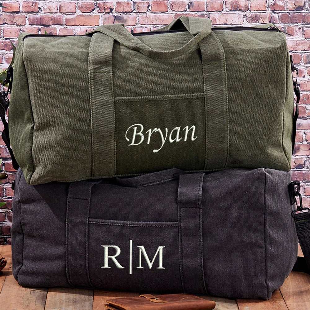 Personalised Weekender Travel Duffle Bag I'm Getting Married.
