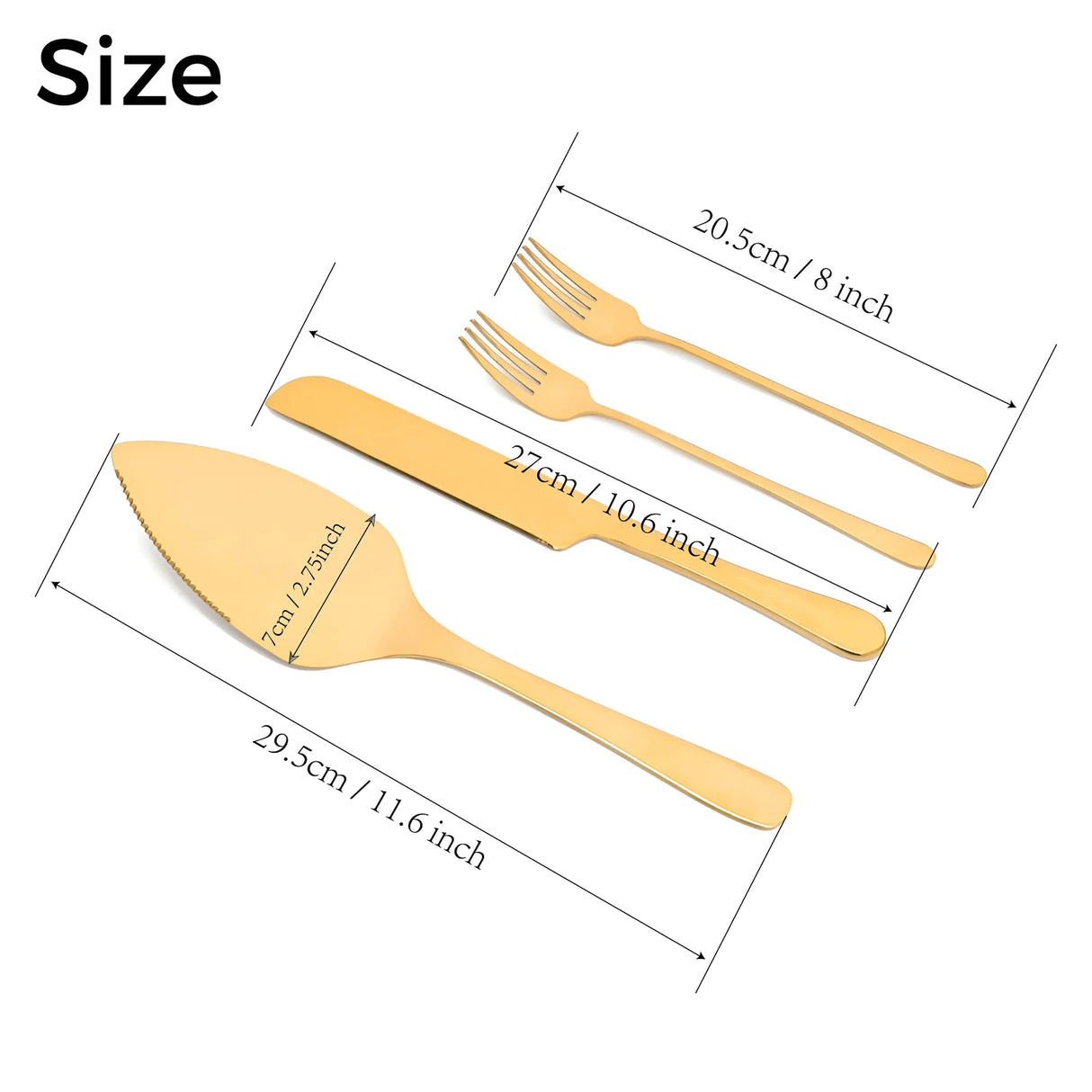 Personalised Engraved Wedding Cake Cutting Set I'm Getting Married.