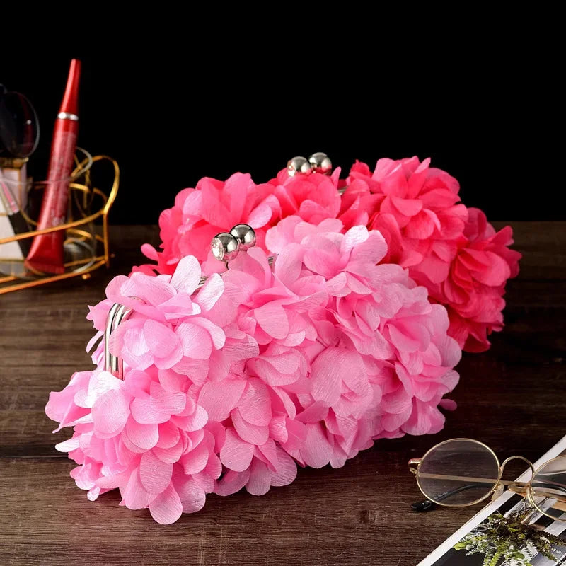 Floral Wedding Wedding Day Clutch Bag I'm Getting Married.