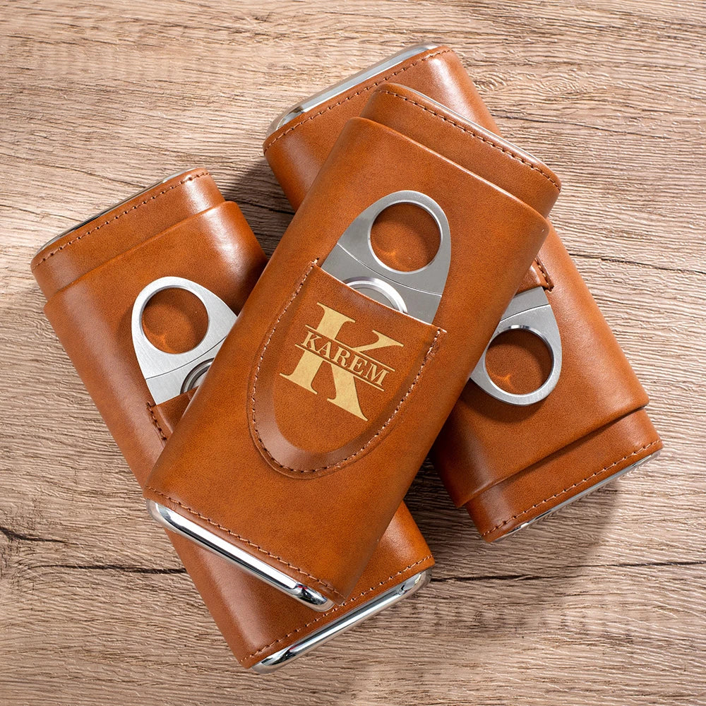 Personalised Groomsmen Cedar Wood Lined Cigar Humidor I'm Getting Married.