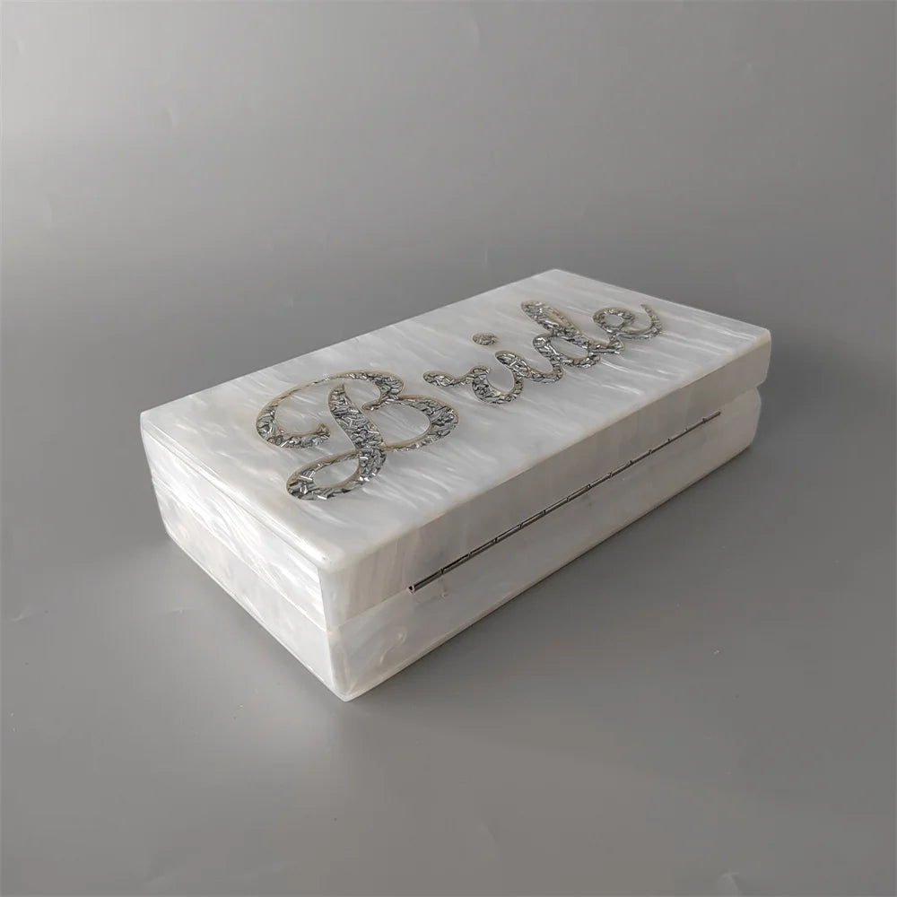 Bride Vintage Acrylic Clutch – A Bridal Statement Piece I'm Getting Married.