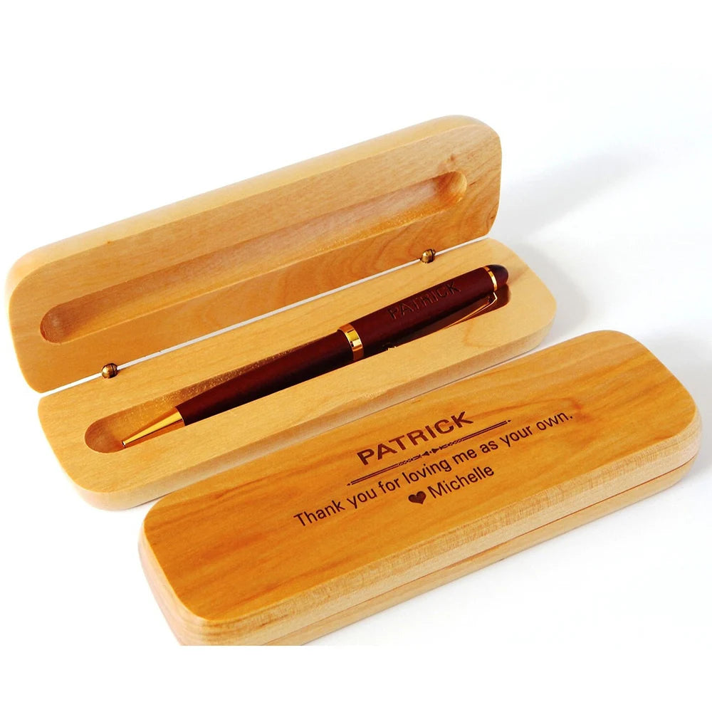Personalised Groomsmen Wood Pen I'm Getting Married.
