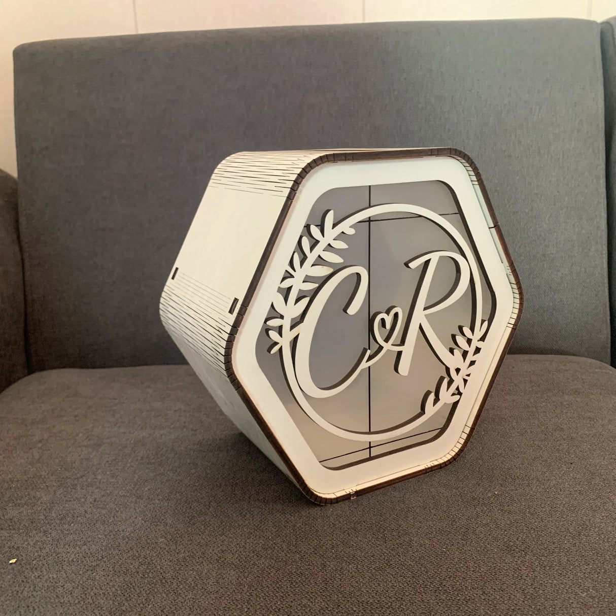 Personalised Wooden Wedding Card & Keepsake Box I'm Getting Married.