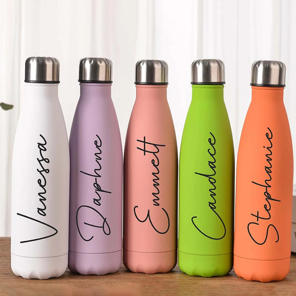 Personalised Stainless Steel Water Bottle I'm Getting Married.