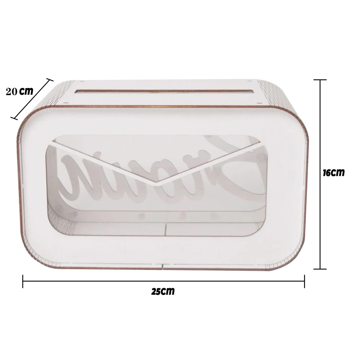 Personalised Rustic Wedding Card Box I'm Getting Married.