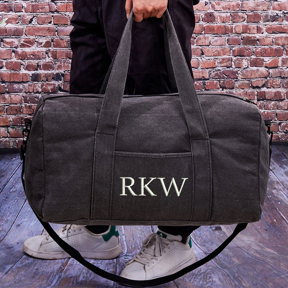 Personalised Weekender Travel Duffle Bag I'm Getting Married.