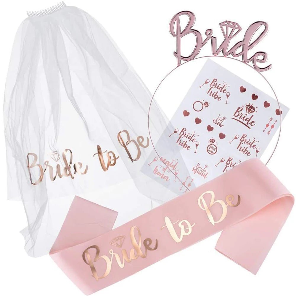 Bachelorette Party Bride To Be Set I'm Getting Married.