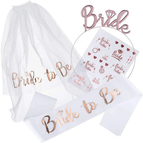 Bachelorette Party Bride To Be Set I'm Getting Married.