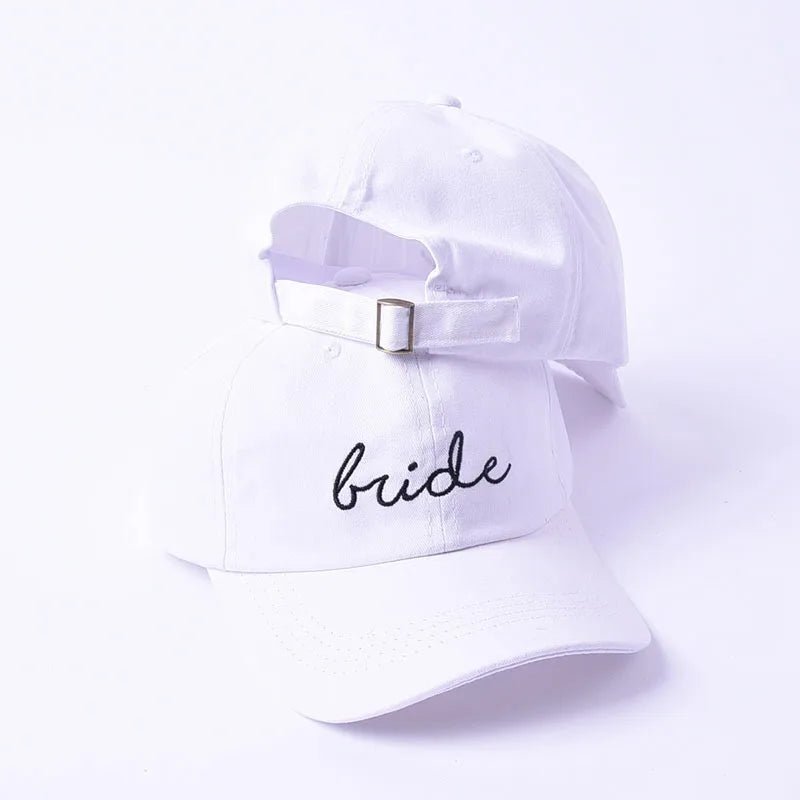 Bride Squad Embroidered Baseball Hat I'm Getting Married.