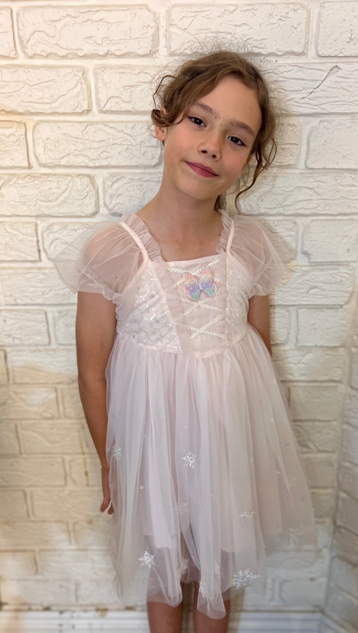 Butterfly Fairy Flower Girl Dress I'm Getting Married.