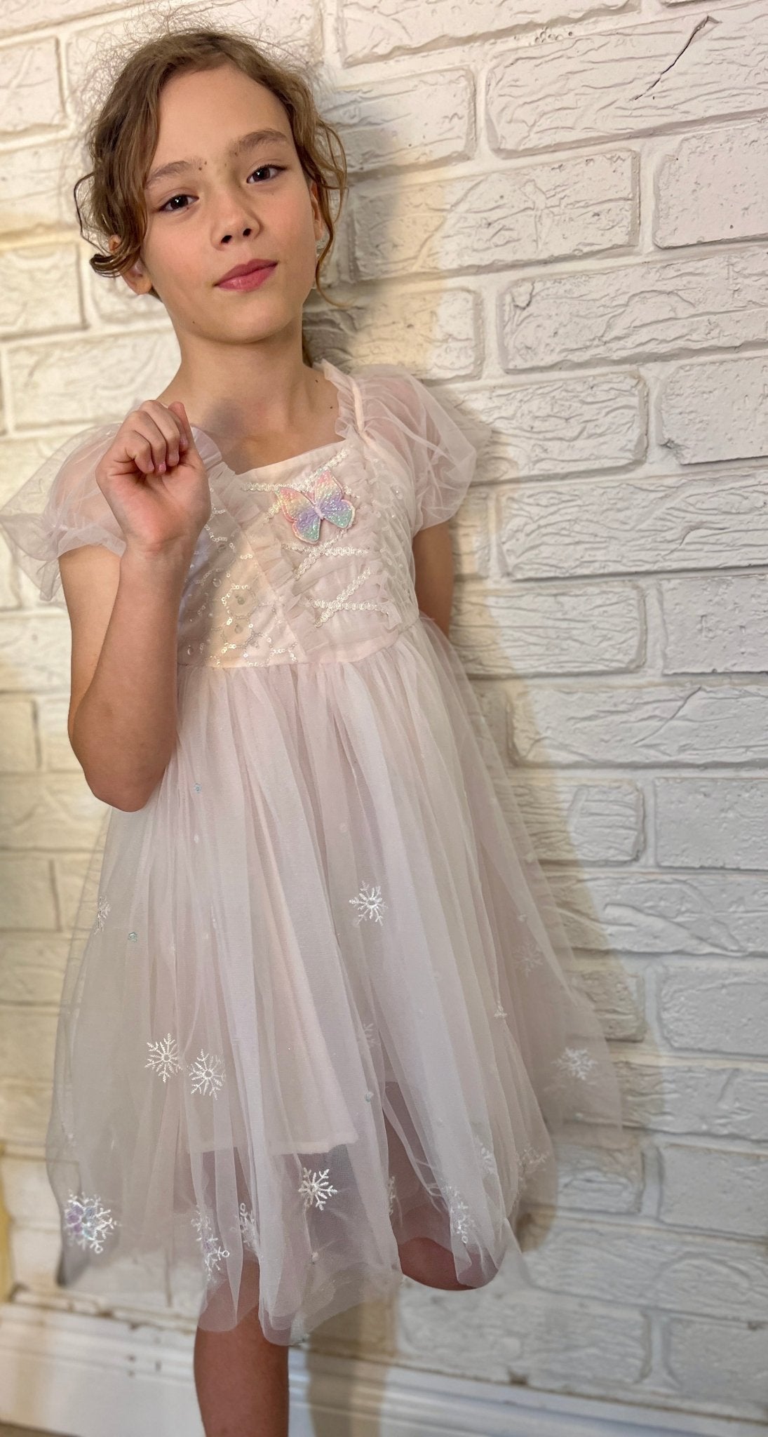 Butterfly Fairy Flower Girl Dress I'm Getting Married.