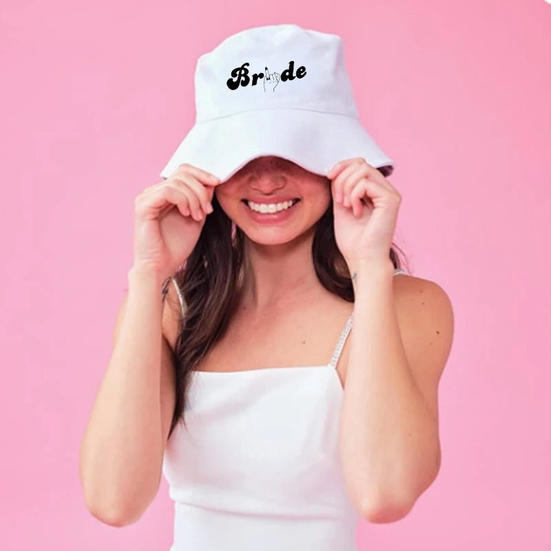 Chic Bridal Bucket Hat β Wedding & Bachelorette Accessory I'm Getting Married.