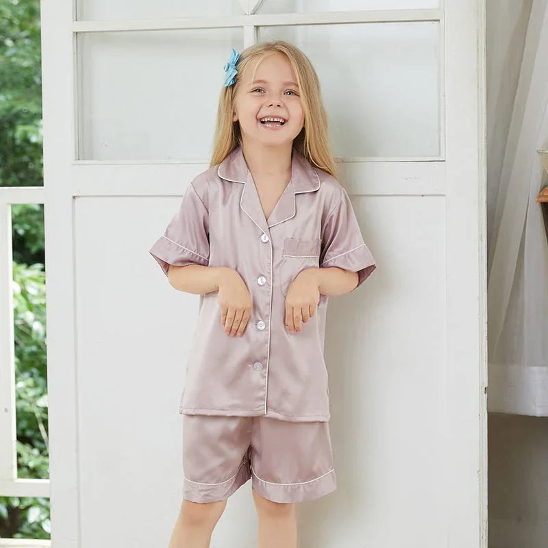 Children's Girls Pyjama Silk Satin I'm Getting Married.