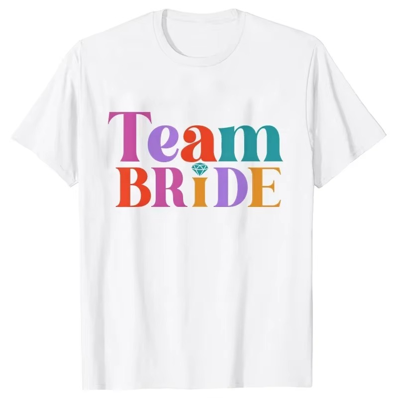 Bride & Squad Wedding Celebration Tee I'm Getting Married.