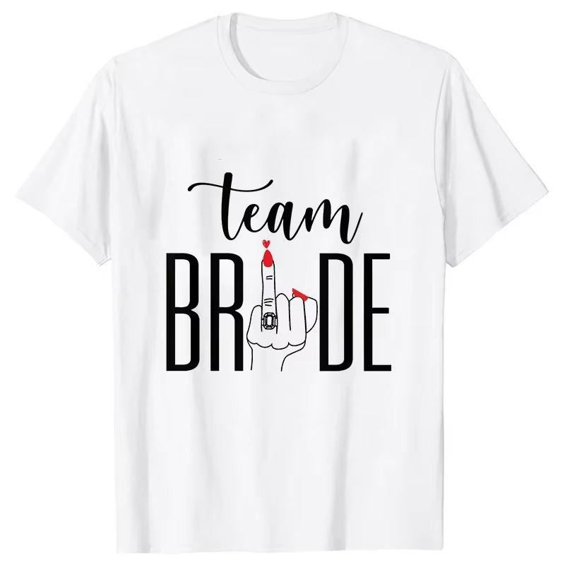 Bride & Squad Wedding Celebration Tee I'm Getting Married.