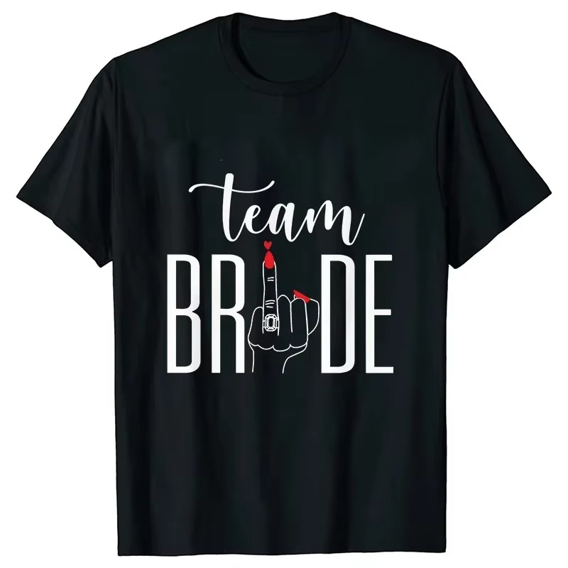 Bride & Squad Wedding Celebration Tee I'm Getting Married.